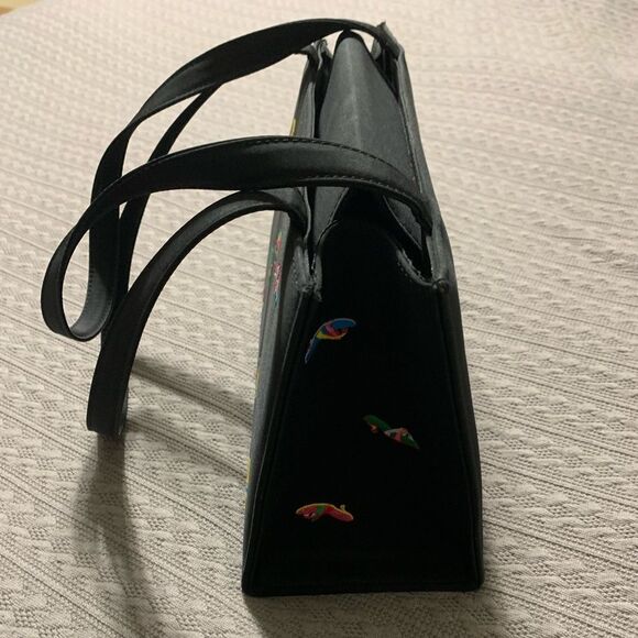 Black Purse with Stitched Sandals - Fun Fashion - Picture 2 of 9